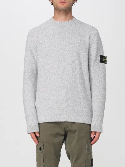 Stone Island Sweater In Gray
