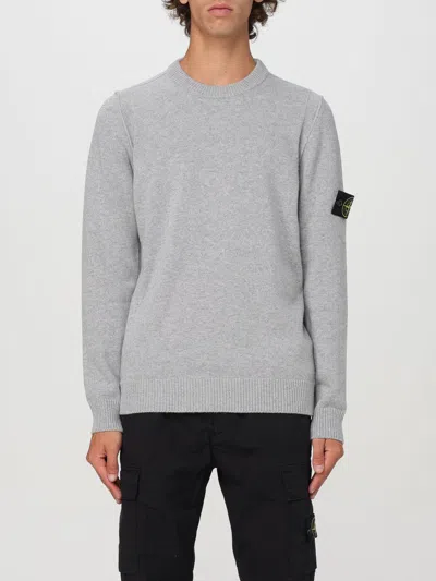 Stone Island Sweater  Men Color Grey In Grau