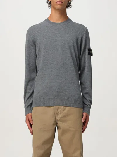 Stone Island Sweater  Men Color Grey In Gray
