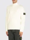 Stone Island Cotton High Neck Knitwear In White