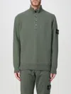 Stone Island Sweater  Men Color Moss Green In Moosgrün