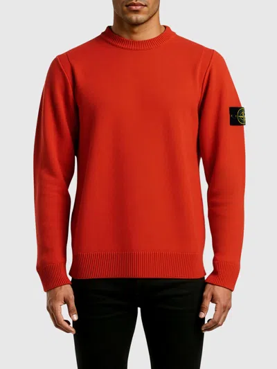 STONE ISLAND SWEATER STONE ISLAND MEN COLOR ORANGE,H16845004