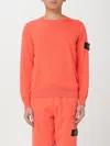 Stone Island Sweater  Men Color Red In Orange