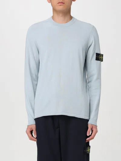 Stone Island Sweater  Men Color Sky