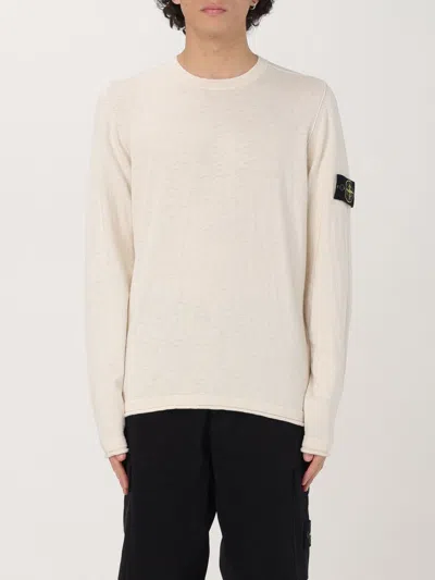 STONE ISLAND SWEATER STONE ISLAND MEN COLOR WHITE,G48345001