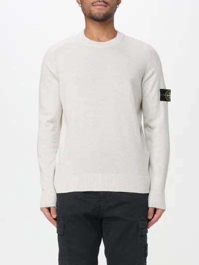 Stone Island Sweater  Men Color White In White