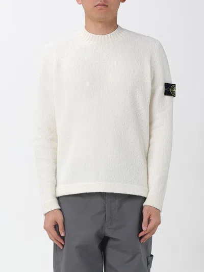 Stone Island Sweater  Men Color White In White