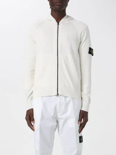 Stone Island Sweater  Men Color White In White
