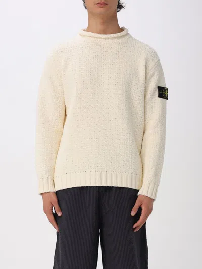 STONE ISLAND SWEATER STONE ISLAND MEN COLOR WHITE,H16989001