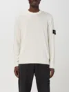 Stone Island Sweater  Men Color White In Weiss