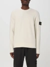 Stone Island 508a3 Maglia In Lana In Weiss