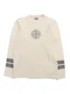 Stone Island Sweater  Junior Kids Color White In White
