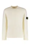 Stone Island Sweater With Brushed Texture In Neutral