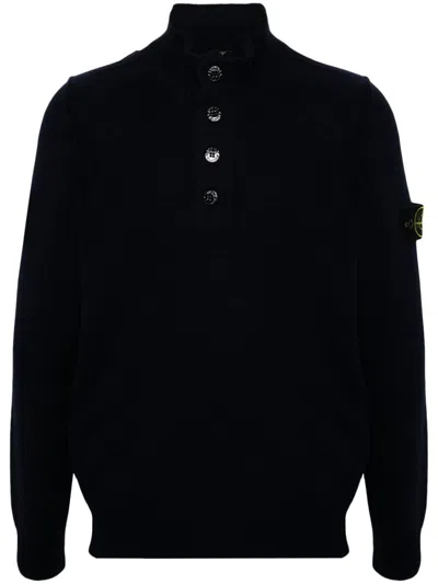 STONE ISLAND SWEATER WITH LOGO