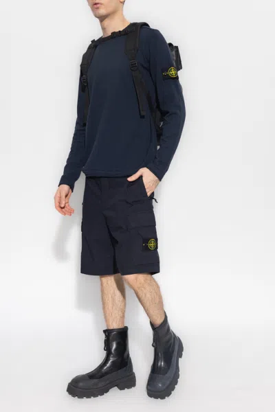 STONE ISLAND STONE ISLAND SWEATER WITH LOGO