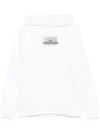 Stone Island Sweater With Logo In White