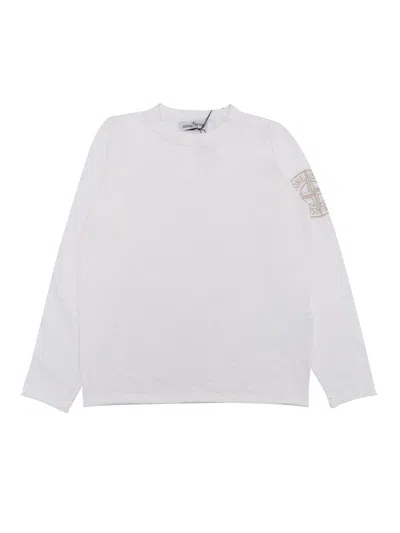 Stone Island Kids' Sweater In Yellow