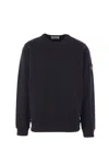 Stone Island Light Rws Pure Wool Sweater In Black