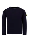 Stone Island Wool Jersey. In Black