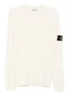 Stone Island Buttoned-patch Knitted Sweater