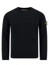 Stone Island Wool Jersey. In Black
