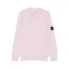 Stone Island Logo-patch Crew-neck Sweater