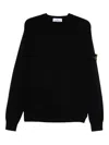 Stone Island Organic Cotton Crewneck Sweatshirt