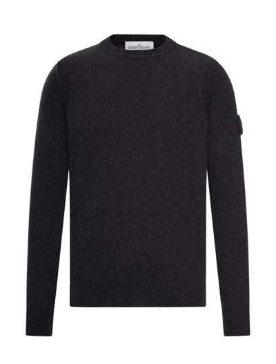 Stone Island Sweaters Black