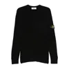 Stone Island 5100045 Light Rws Geelong Wool In Black