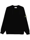 Stone Island Pure Cotton Clothing Sweaters In Black