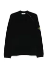 Stone Island Sweaters In Black