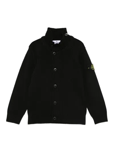Stone Island Sweaters Black