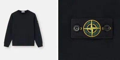 STONE ISLAND STONE ISLAND SWEATERS BLACK