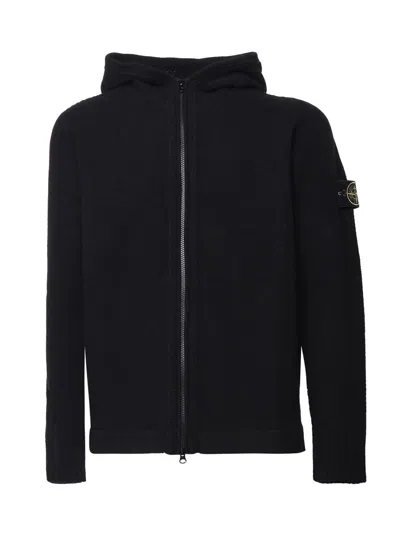 Stone Island Sweaters In Black