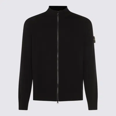 STONE ISLAND SWEATERS BLACKS AND GREYS