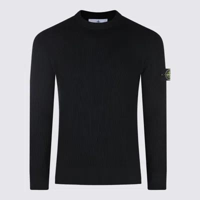 Stone Island Sweaters Blacks And Greys