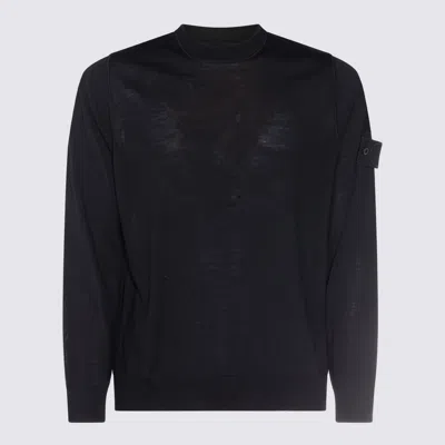 STONE ISLAND SWEATERS BLACKS AND GREYS