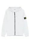 Stone Island Compass-badge Hoodie In Blue