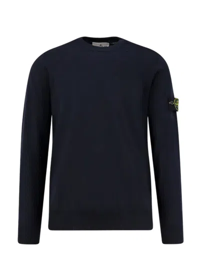 Stone Island Sweaters Blue