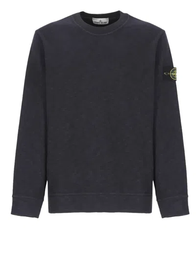 Stone Island Sweaters In Blue