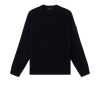 Stone Island Stretch Cotton Fleece In Black