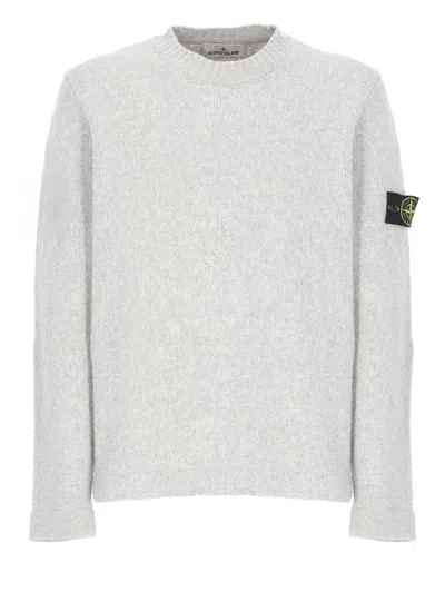 Stone Island Sweaters In Gray