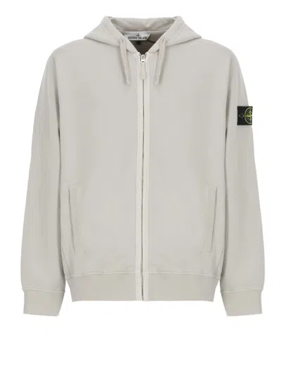 Stone Island Sweaters In Gray
