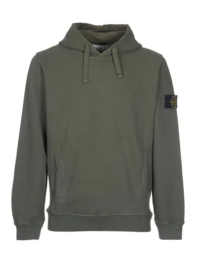 Stone Island Sweaters In Green