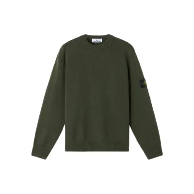 STONE ISLAND SWEATERS GREEN