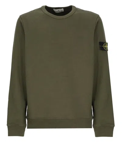 STONE ISLAND STONE ISLAND SWEATERS GREEN