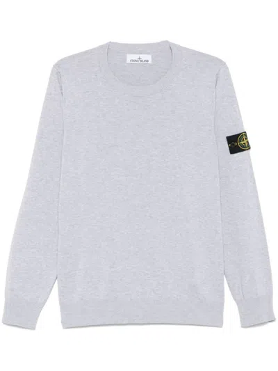 Stone Island Sweaters In Grey