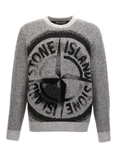 Stone Island Sweaters In Grey