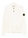 Stone Island Men Certified Virgin Wool Blend Sweater In Neutral