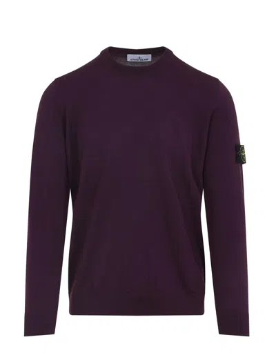 Stone Island Sweaters In Purple
